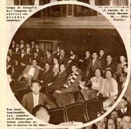 1931-11-20. Fotografía de la asamblea de maestros cursillistas. Ahora (Madrid)