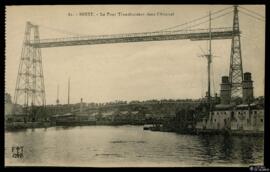 Tarjeta postal del Pont Transbordeur o Puente Transbordador del Arsenal de Brest editada por las ...
