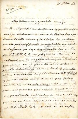 1860-12-11. Carta de Cecilia Böhl de Faber a Miguel Velarde