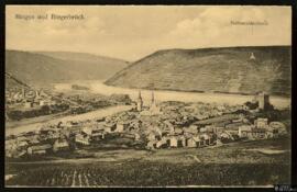 Tarjeta postal de vista panorámica de Bingen