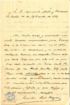 1897-09-30. Carta de Emilia Pardo Bazán