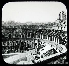 
Interior del Anfiteatro Flavio (Coliseo)
