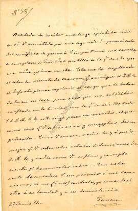 1867-06-23. Carta de Cecilia Böhl de Faber a Miguel Velarde