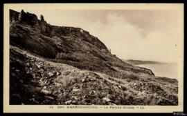 Tarjeta postal del paisaje natural de la Petite Suisse en los alrededores de Arromanches-sur-Mer ...