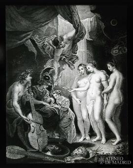 París. Museo del Louvre. Rubens, Peter Paul: "La educación de María de Médicis" (1622-2...