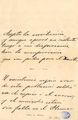 1905-06-24. Carta de Manuel de Sandoval