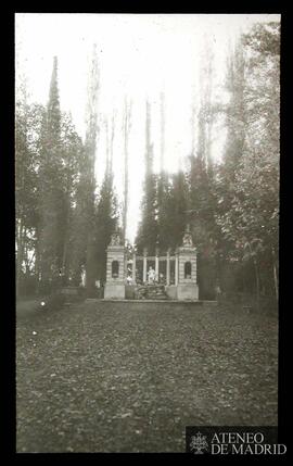 Fuente de Apolo en el Jardín del Príncipe en Aranjuez