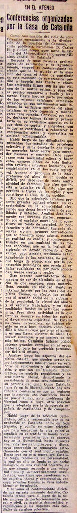 1931-06-03. Conferencia de Carlos Pi y Suñer. El Liberal (Madrid)