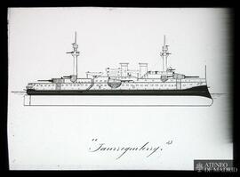 Dibujo del barco "Jaurreguiberry"