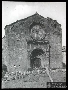 Iglesia de estilo románico de Cataluña.
