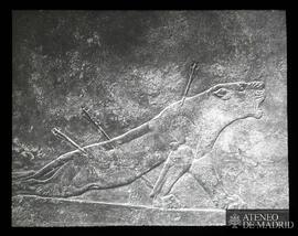 "La leona herida" (escena de caza del palacio de Asurbanipal en Nínive). Museo Británic...