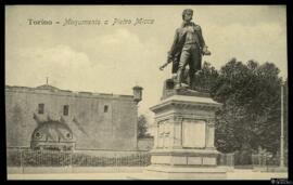 Tarjeta postal Monumento escultórico al soldado saboyano conocido como Pietro Micca en Turín edit...