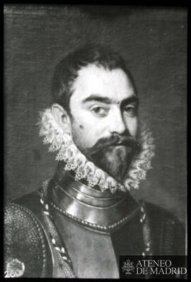 Madrid. Museo del Prado. Anónimo italiano, finales siglo XVI: "El coronel Francisco Verdugo ?