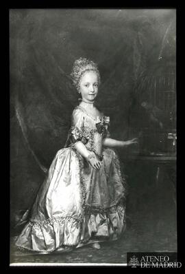 
Madrid. Museo del Prado. Mengs, Anton Raphael: "Retrato de una infanta de la casa de Borbón...