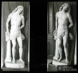 
Madrid. Museo Lázaro Galdiano. Naccherino, Michelangelo: "Jesucristo atado a la columna. (d...