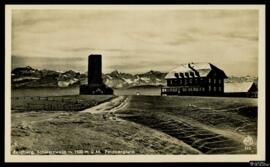 Tarjeta postal de vista exterior de la Torre de Feldberg en la Selva Negra editada por el Verlag ...