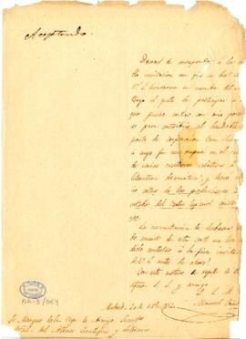 1852-10-20. Carta de Manuel Cañete