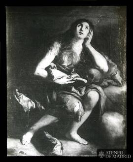 Madrid. Museo del Prado. Giordano, Luca: " La Magdalena penitente"