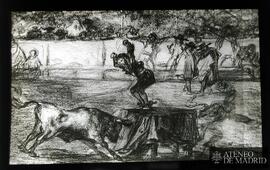 Madrid. Museo del Prado. Goya, Francisco de: "Otra locura suya [de Martincho] en la misma pl...