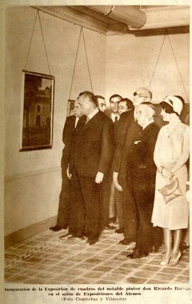 1931-05-22. Fotografía de la exposición de Ricardo Baroja. Ahora (Madrid)