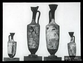 4 Lekitos griegos ¿conservados en el Museo Arqueológico de Madrid?