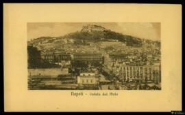 Tarjeta postal de vista panorámica desde el Muelle de Nápoles