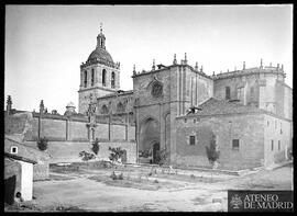 Fachada norte de la Catedral de Ciudad Rodrigo (Salamanca).