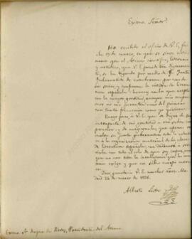 1836-03-24. Carta de Alberto Lista