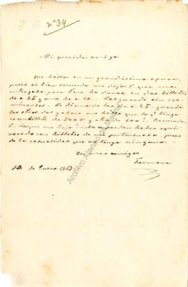 1863-01-10. Carta de Cecilia Böhl de Faber a Miguel Velarde