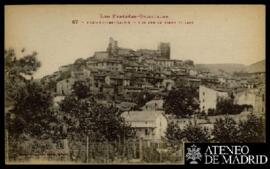 Tarjeta postal de vista general de Vernet-les-Bains desde el antiguo pueblo editada por la Photot...