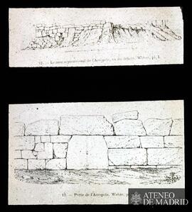Frigia. Muro septentrional y puerta de la Acrópolis del Jamaular - dagh, en el monte Sipilo