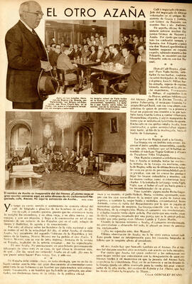 1931-10-24. Manuel Azaña en tertulias y cafés. Nuevo Mundo (Madrid)