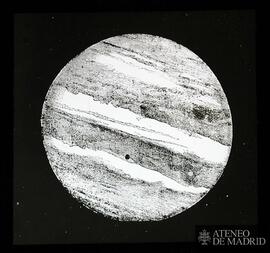 
Passage d'un satellite sur Jupiter, et ombre qu'il produit
