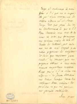 1854-11-03. Carta de Juan Eugenio Hartzenbusch