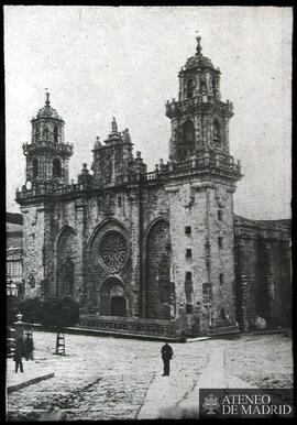 Fachada de la Catedral de Mondoñedo (Lugo).