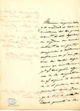 1854-11-01. Carta de Antonio de los Ríos y Rosas
