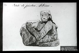 Ídolo de piedra "Libiac" (Sudamérica)