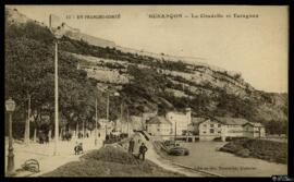 Tarjeta postal de vista panorámica de la Ciudadela Taragnoz de Besanzón editada por Louys Bauer e...