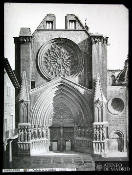 
Fachada principal de la Catedral de Tarragona.
