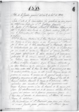 1838 (enero-junio), Actas del Ateneo de Madrid