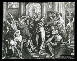Frick Collection. (Nueva York). El Greco: "La expulsión de los mercaderes del templo"