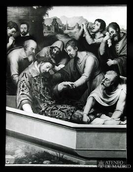 
Madrid. Museo del Prado. Juanes, Juan de: "Entierro de San Esteban"
