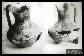 Jarra ibérica procedente de Numancia (De Excavaciones de Numancia, Museo de Soria)