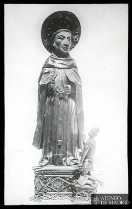Escultura de San Vicente Ferrer