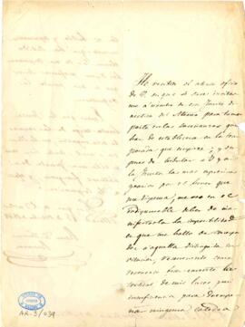 1848-10-15. Carta de Ramón de Mesonero Romanos