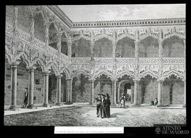 
Gustave Doré: "Patio del Palacio de los Duques del Infantado, en Guadalajara" (p. 727)
