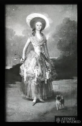 Washington. National Gallery of Art. Goya, Francisco de: "La marquesa de Pontejos" (h. ...