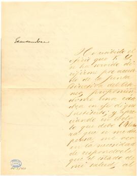 1852-10-11. Carta de Gabriel G. Tassara
