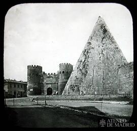 7313 / 20270. Roma. Pirámide de Cayo Sexto