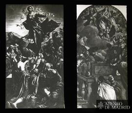 Venecia. Galeria de la Academia. La de la izquierda: Tintoretto: "Asunción de la Virgen&quot...